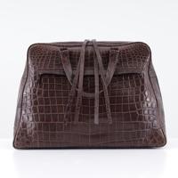 Chado Ralph Rucci for Lambertson Truex Embossed Leather Carry-On Bag - Sold for $1,920 on 05-17-2026 (Lot 681).jpg